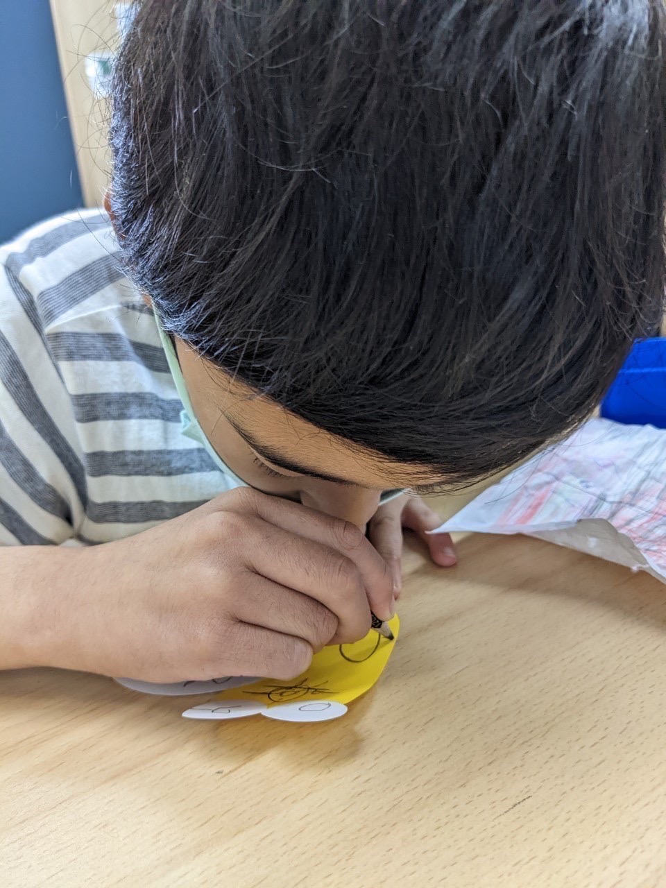 あじさいの壁面製作 5月 ビーフレンズ 京都の放課後等デイサービス 児童発達支援事業所なら 人気no 1のビーフレンズに